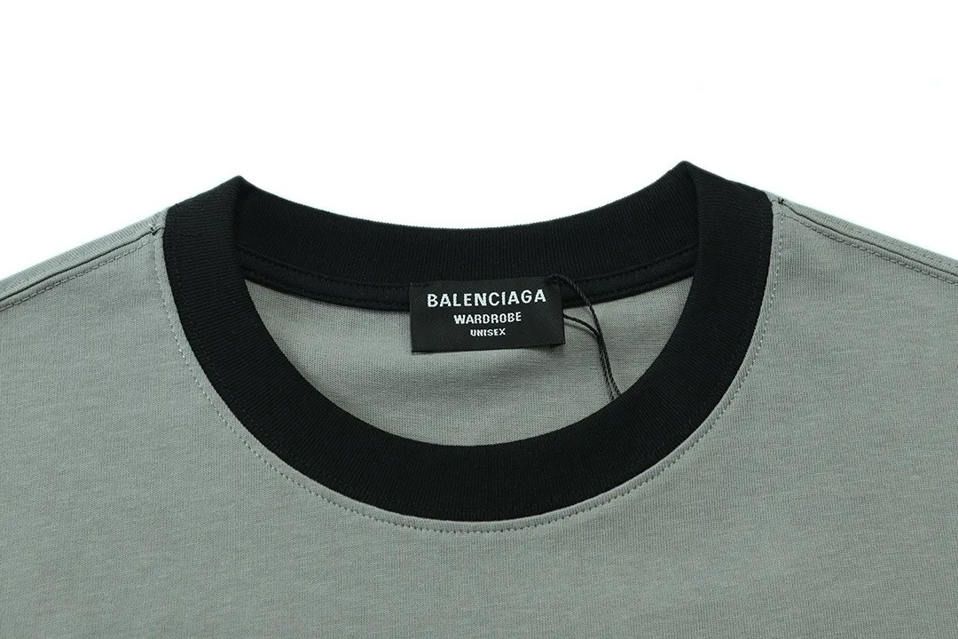 Balenciaga 2026 New Arrival logo Same Style t · 300 100％ · 32 · ： Green Size：XS S M L